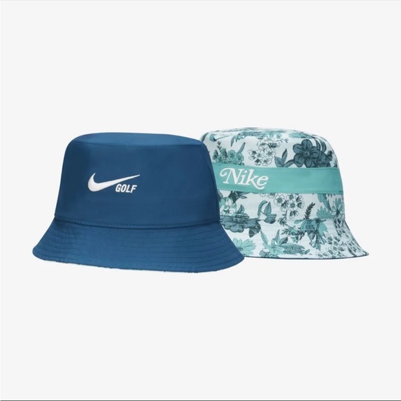 Nike Reversible Golf Bucket Hat - Marina Blue - Picture 1 of 1